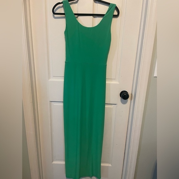 Lauren Ralph Lauren Green twist front dress size 6 - Picture 2 of 10